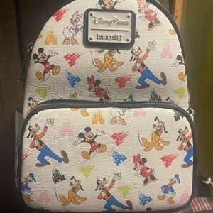Mickey and friends hard tag loungefly with ear holders!